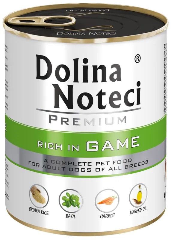 Dolina Noteci Premium Adult Dziczyzna Mokra Karma dla psa op. 800g Obniżka ceny
