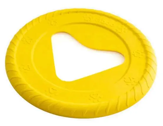 Fiboo Frisboo Mini Dysk dla psa kolor żółty śr. 17cm Premium