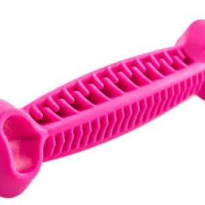 Bezpieczne zakupy Fiboo Gryzak Fiboone dental Monster dla psa dł. 25cm kolor różowy