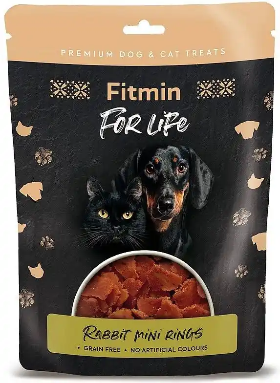 Okazja Fitmin For Life Przysmak Rabbit Mini Rings dla kota i psa op. 70g