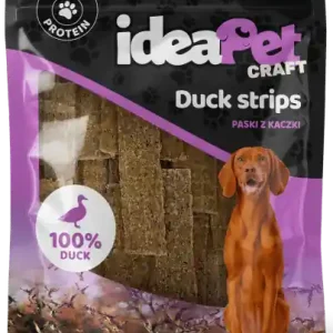 IdeaPet Craft Duck Strips Przysmak Paski kaczki dla psa op. 500g Szybka dostawa