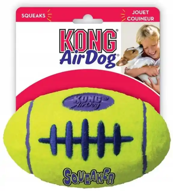 Cena promocyjna Kong Piłka Rugby AirDogdla psa rozm. S nr kat. ASFB3E WYPRZEDAŻ