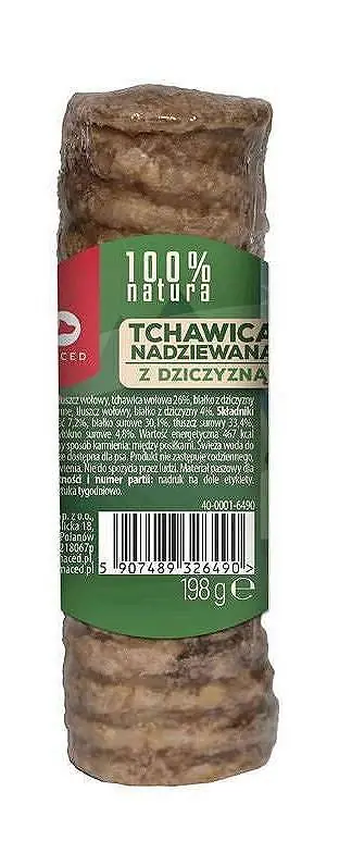 Tani Maced Przysmak Tchawica nadziewana z dziczyzną dla psa op. 120g