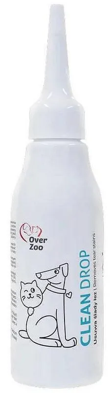 Dodaj do koszyka Over Zoo Preparat usuwający ślady łez Clean Drop dla psa i kota poj. 60ml