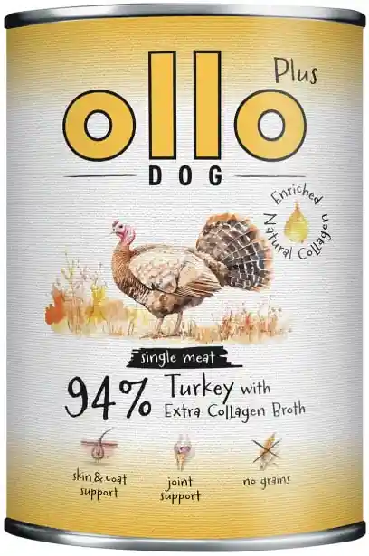 Ollo Plus Kolagen Turkey Mokra Karma dla psa op. 400g Rabat