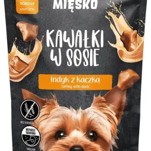 Bezpieczna płatność Pan Mięsko Adult Indyk z kaczką w sosie Mokra Karma dla psa op. 150g