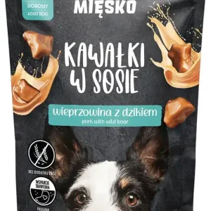 Szybka wysyłka Pan Mięsko Adult Wieprzowina z dzikiem w sosie Mokra Karma dla psa op. 150g