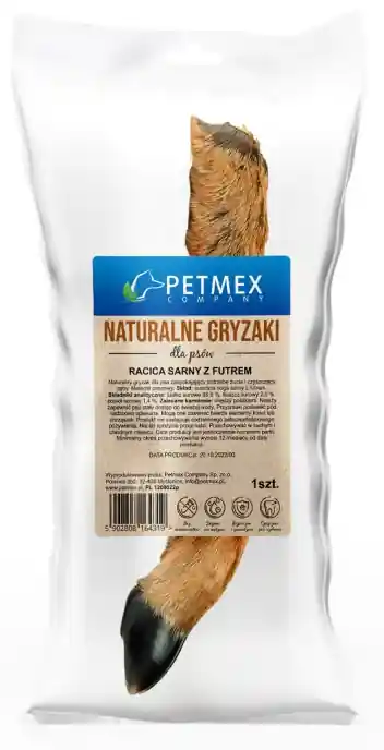 Petmex Przysmak Racica sarny z futrem dla psa op. 1szt. Cena promocyjna