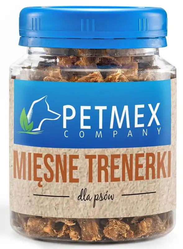 Petmex Przysmak Trenerki wołowe dla psa op. 130g Dostępne od ręki