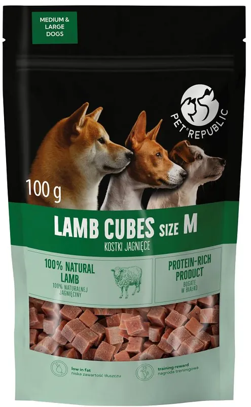 Taniej Pet Republic Przysmak Lamb Soft Cubes dla psa op. 100g
