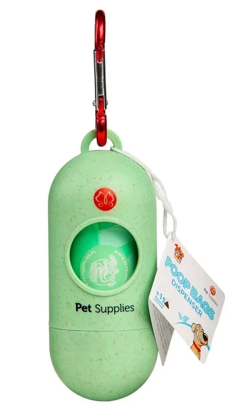 Pet Supplies Dyspenser z woreczkami na odchody kolor biały nr kat. TC20006 Oferta