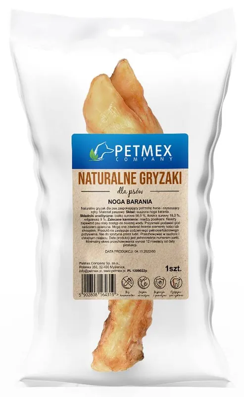 Petmex Przysmak Noga barania dla psa op. 1szt. Ograniczona ilość