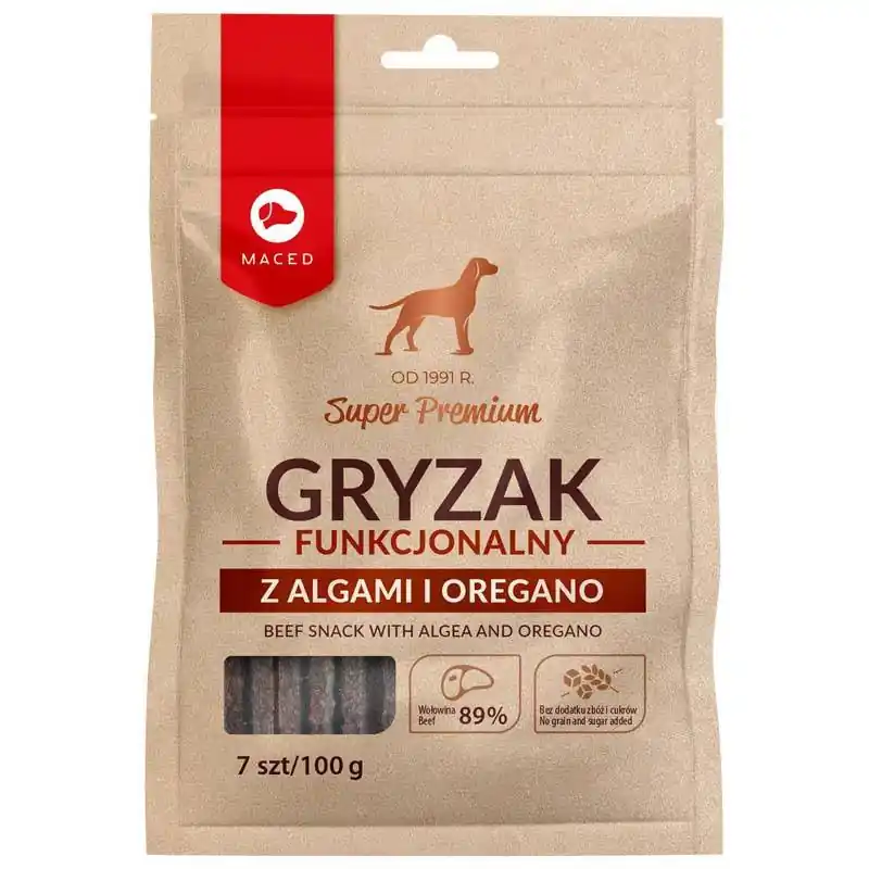 Łatwy zwrot Gryzak funkcjonalny z algami i oregano dla psa 100 g