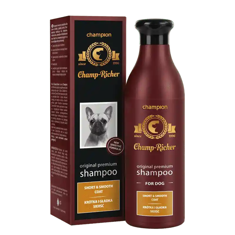 Najlepsza cena Szampon dla psów Champ-Richer dla sierści krótkiej i gładkiej 250 ml