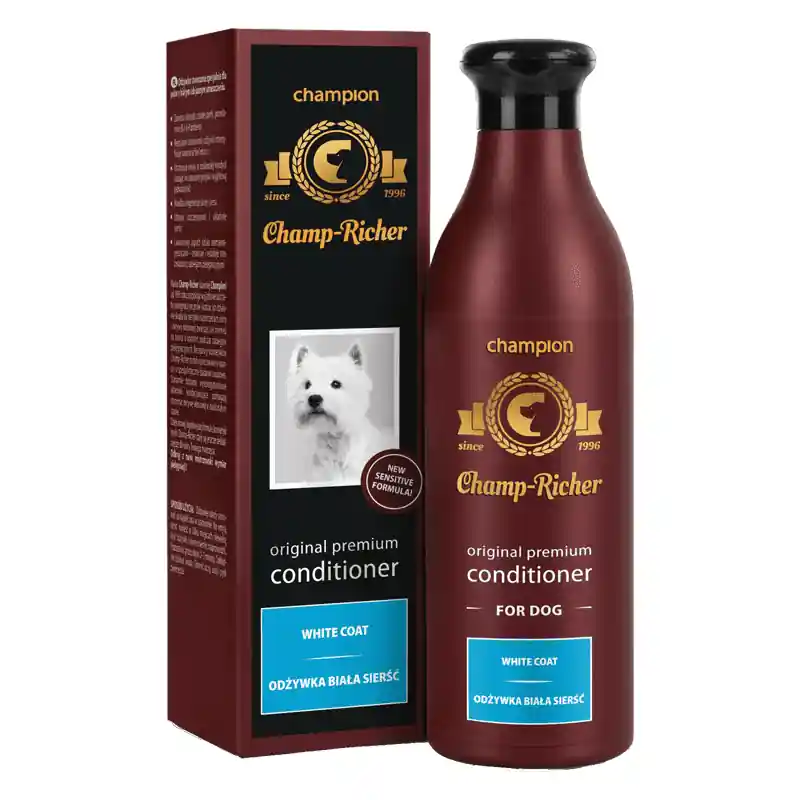 Champ-Richer Odżywka dla psów do sierści białej i jasnej 250 ml Taniej