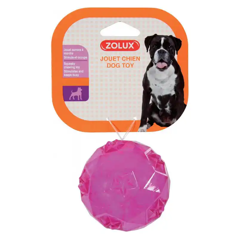 Zolux zabawka tpr pop piłka 6 cm różowa Dodaj do koszyka