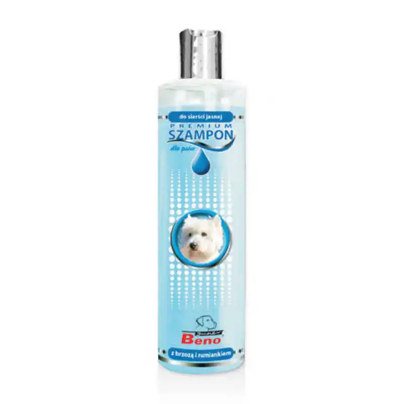 Szampon dla psów Super Beno Premium do sierści jasnej 250 ml Tylko dziś