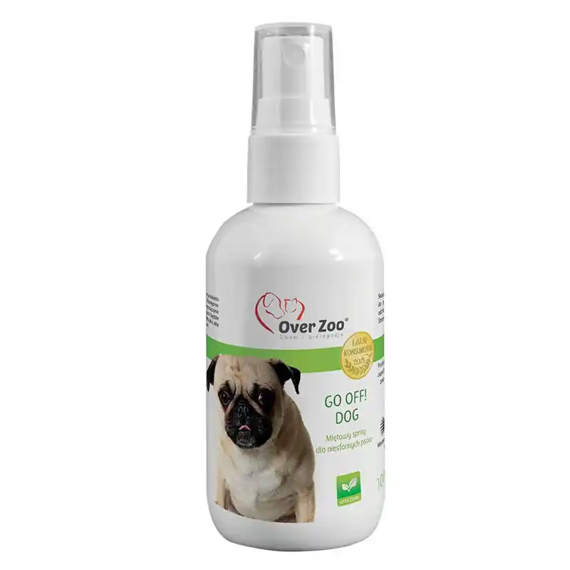 Darmowy zwrot Over Zoo Go off Dog preparat odstraszający psy 125 ml