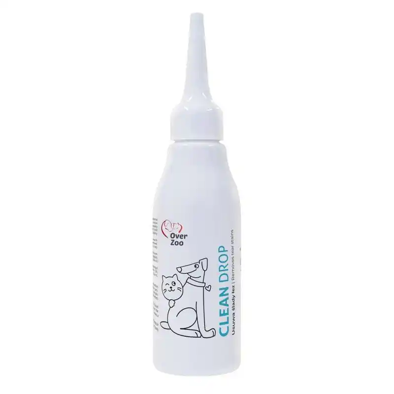 Obniżka ceny Over Zoo Clean Drop preparat do usuwania śladów łez dla psów i kotów 60 ml