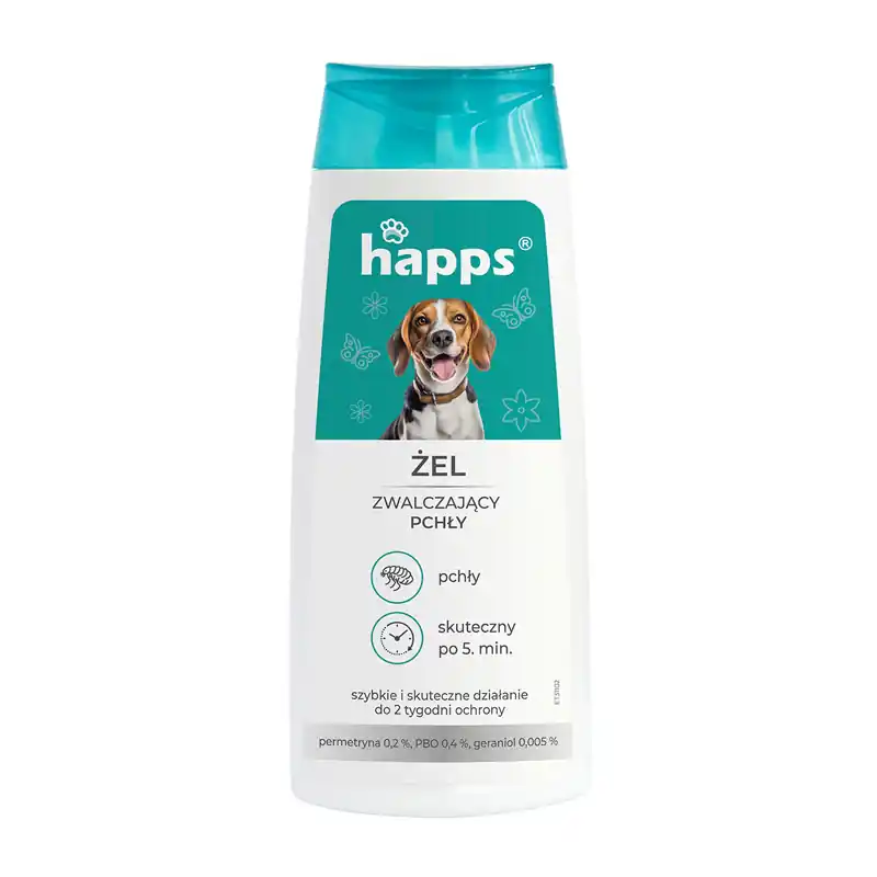 Happs Żel zwalczający pchły 150 ml Promocja