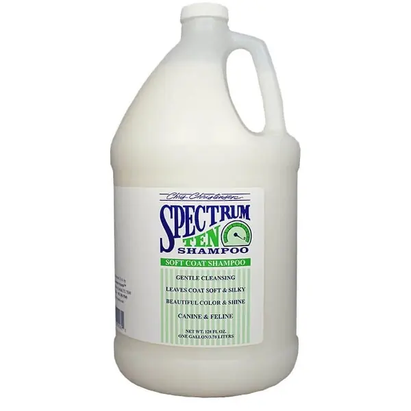 Tylko dziś Chris Christensen Spectrum Ten Shampoo 3,8 l - szampon do jedwabistej sierści