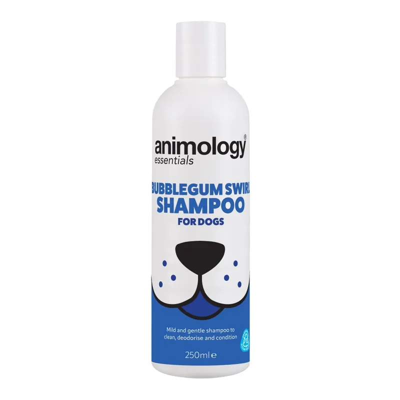 Wyjątkowa oferta Animology Essentials Bubblegum Swirl Shampoo 250 ml - szampon dla psa do każdego rodzaju sierści o zapachu gumy balonowej
