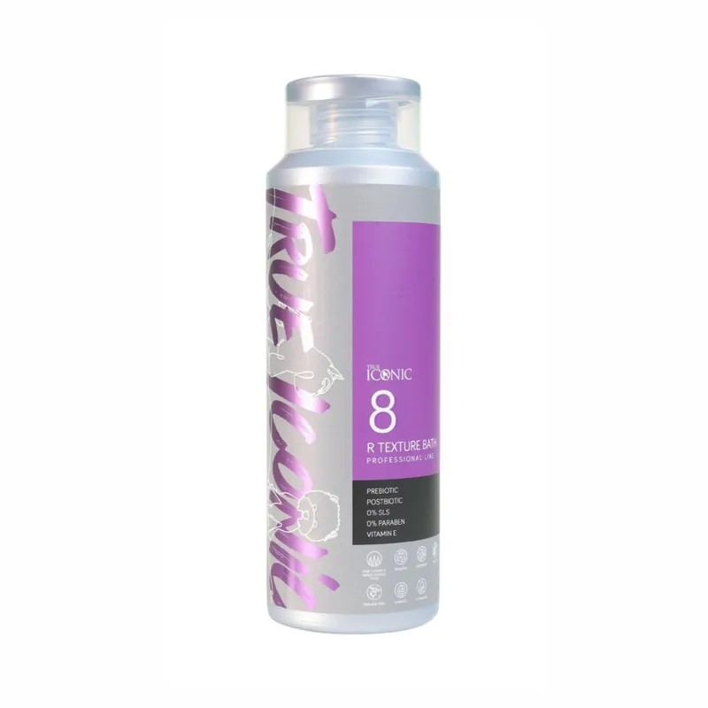 True Iconic R Texture Bath 400 ml - szampon dla psów szorstkowłosych Obniżka ceny