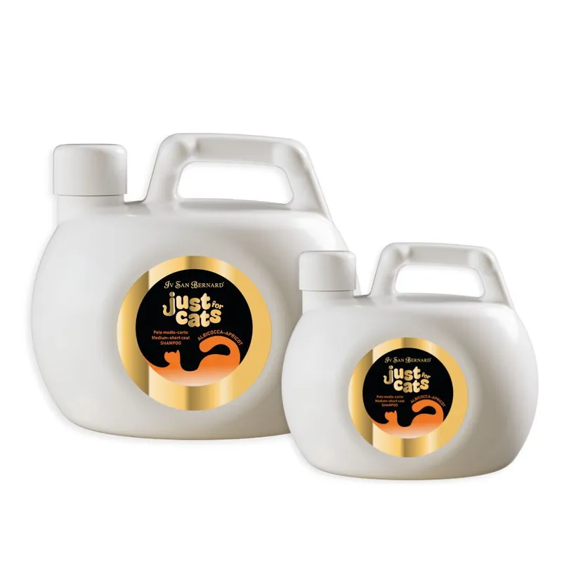 Iv San Bernard Just For Cats Apricot Shampoo - szampon dla kotów do krótkiej i średniej długości sierści Zamów teraz