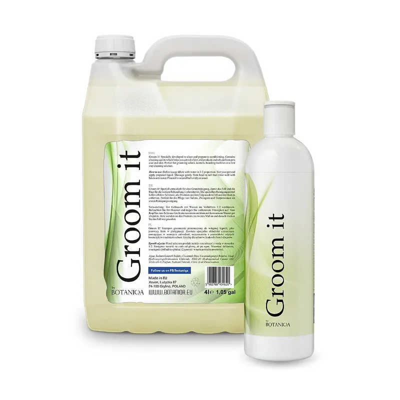 Promocja Botaniqa Groom It - szampon do pierwszego mycia, głęboko myjący
