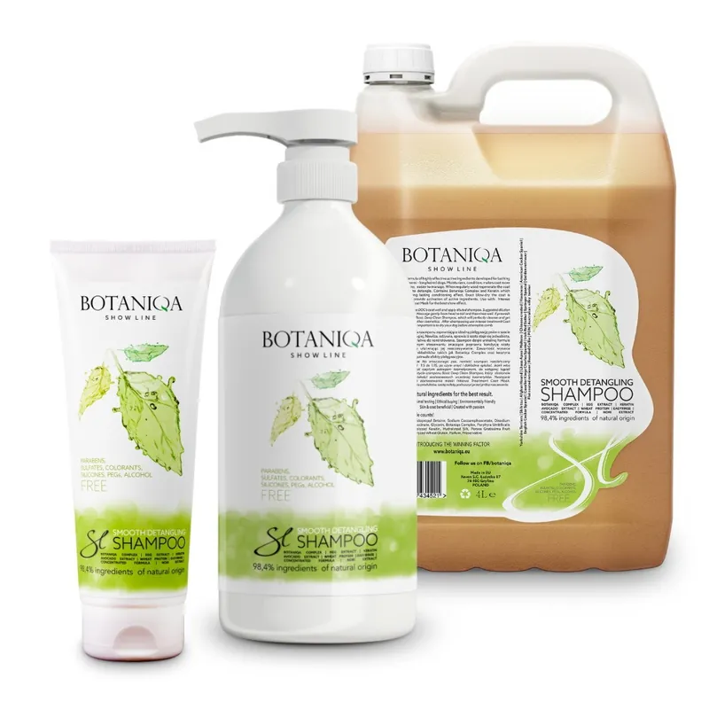 Botaniqa Show Line Smooth Detangling Shampoo - szampon dla psów długowłosych Zniżka