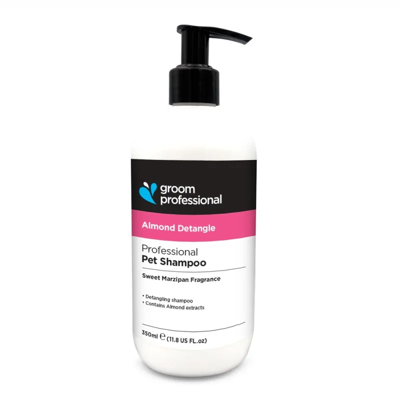Groom Professional Almond Detangle Shampoo 350 ml - szampon migdałowy do każdego typu sierści Bestseller