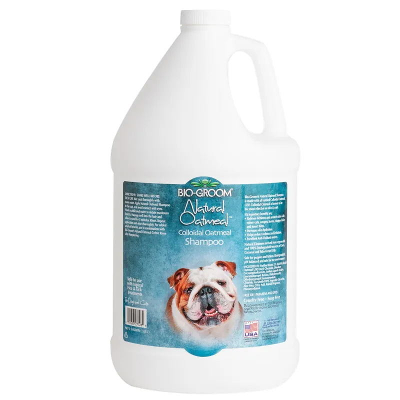 Bio-Groom Natural Oatmeal Shampoo 3,8 l - szampon owsiany łagodzący swędzenie Ostatnia szansa
