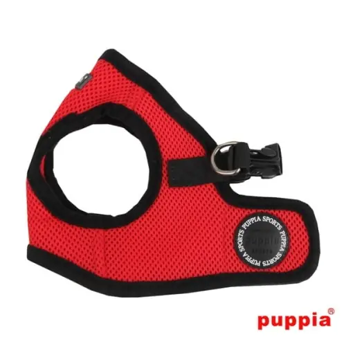 Oferta limitowana Ultrami臋kkie kultowe szelki-kamizelka Puppia Soft Vest czerwone