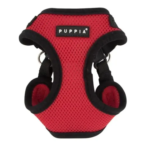 Ultrami臋kkie kultowe szelki Puppia Soft Harness typ C red Wyprzedaż