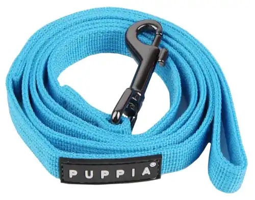 Wybór klientów Mi臋kka smycz Puppia Two Tone niebieska