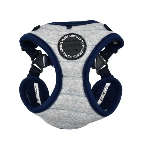 Premium Wygodne szelki dla psa Puppia MISCHIEF Grey Typ C