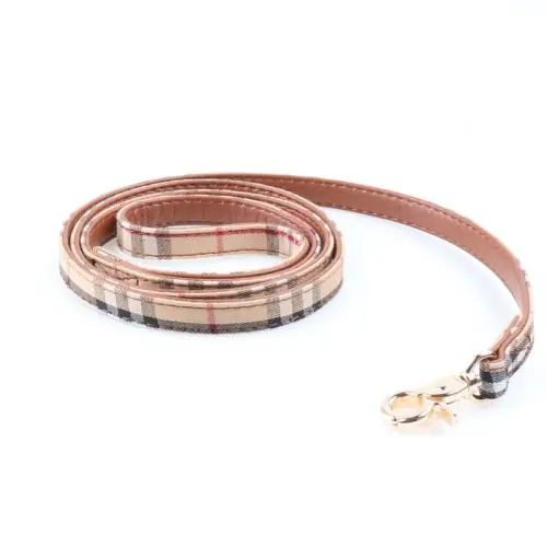 Super okazja Elegancka smycz New England Beige