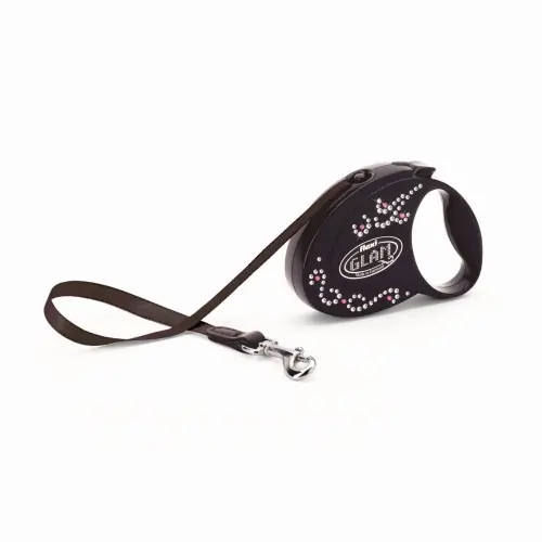 Ekskluzywna smycz dla psa Flexi Swarovski Ornament Onyx Kup teraz