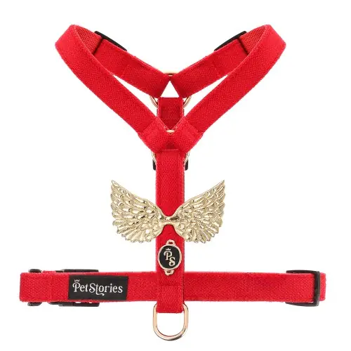 Okazja Luksusowe szelki guard dla psa Petstories WINGS Red