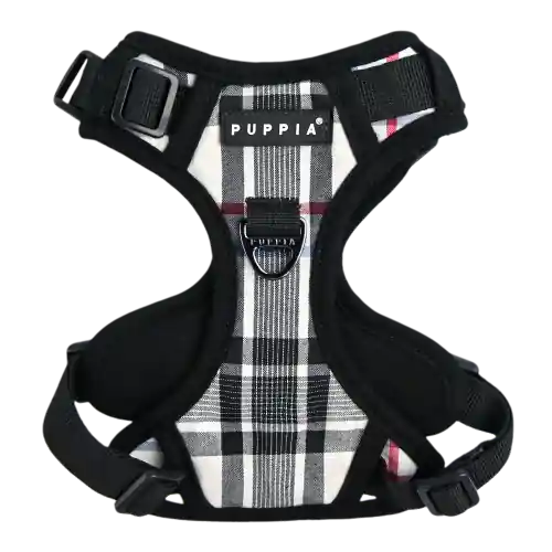 Szybka dostawa Szelki bezuciskowe guard dla psa Puppia Typ H Junior Black