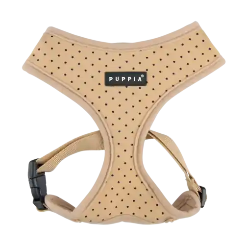 Bezuciskowe szelki dla psa PUPPIA Dotty Harness Beige Wysoka jakość