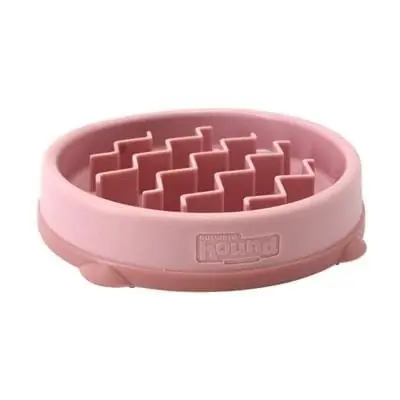 Taniej Miska spowalniaj膮ca jedzenie dla ma艂ego psa i szczeniaka Pink