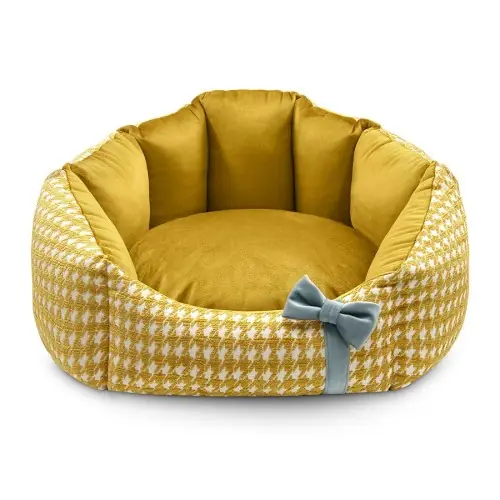 Luksusowe Legowisko dla psa lub kota Glamour gold Kup online