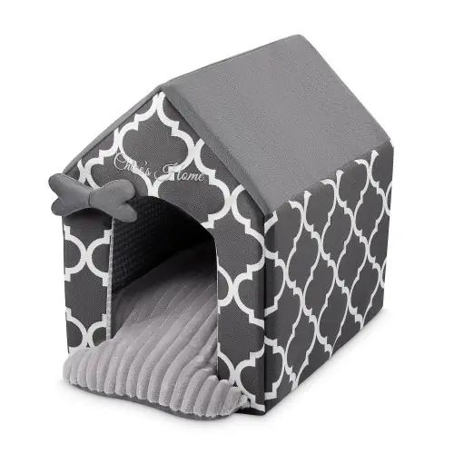 Bestseller Legowisko-budka dla psa Rome dark grey