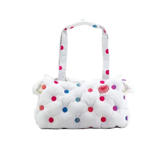 Ultrami臋kka torba dla psa Sweet dots white Wybór klientów