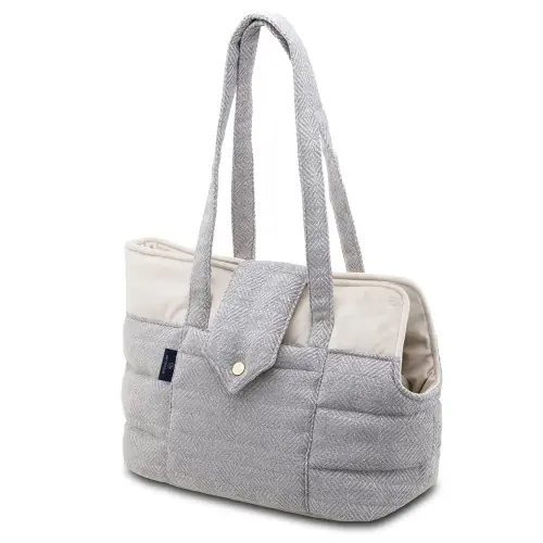 Hit cenowy Oh Charlie Elegancka torba dla psa i kota Florence grey