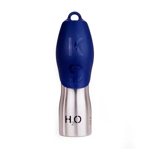 Niska cena Butelka na wod臋 dla psa K9 Navy Blue 740 ml