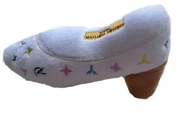 Zabawka dla psa pantofel Chewy Vuiton White Tani