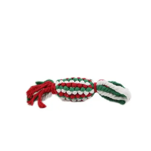 Tylko do końca tygodnia 艢wi膮teczny szarpak dla psa Christmas Candy