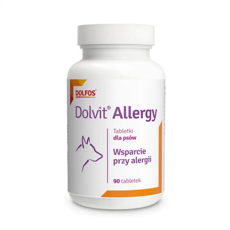 Wybór klientów Dolfos Dolvit Allergy Wsparcie Przy Alergii Dla Psa 90 Tabletek